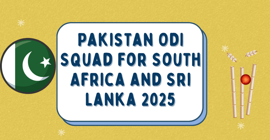 pakistan odi squad for south africa and sri lanka series