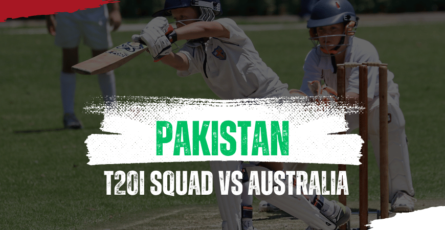 Pakistan T20I Squad vs Australia