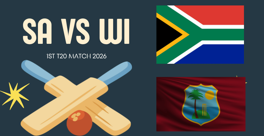 South Africa vs West Indies 1st T20 Match 2026 Prediction south africa vs west indies 1st t20 match