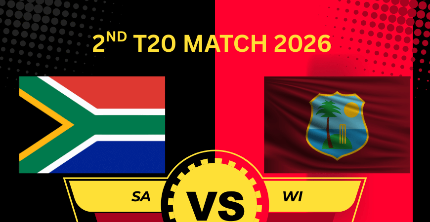South Africa vs West Indies 2nd T20 Match 2026 Prediction south africa vs west indies 2nd t20