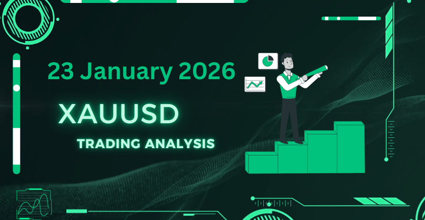 xauusd trading analysis 23 january 2026