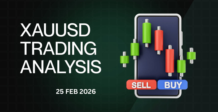 xauusd trading analysis 25 february 2026