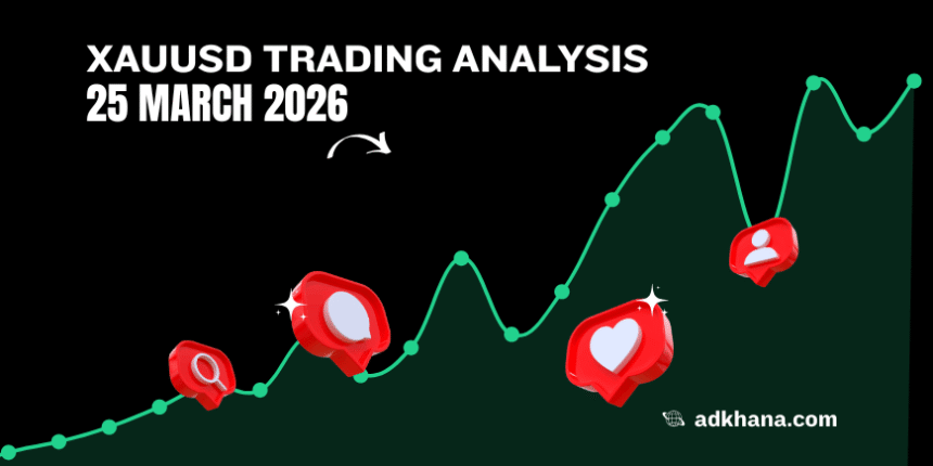 xauusd trading analysis 25 march 2026