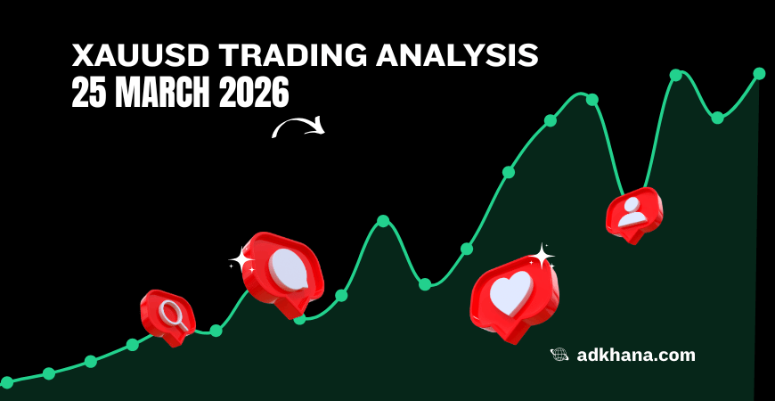 xauusd trading analysis 25 march 2026