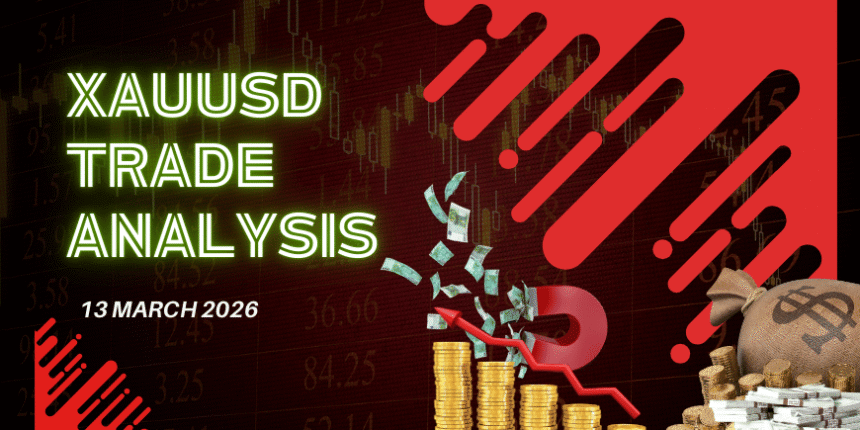 xauusd trading analysis 13 march 2026