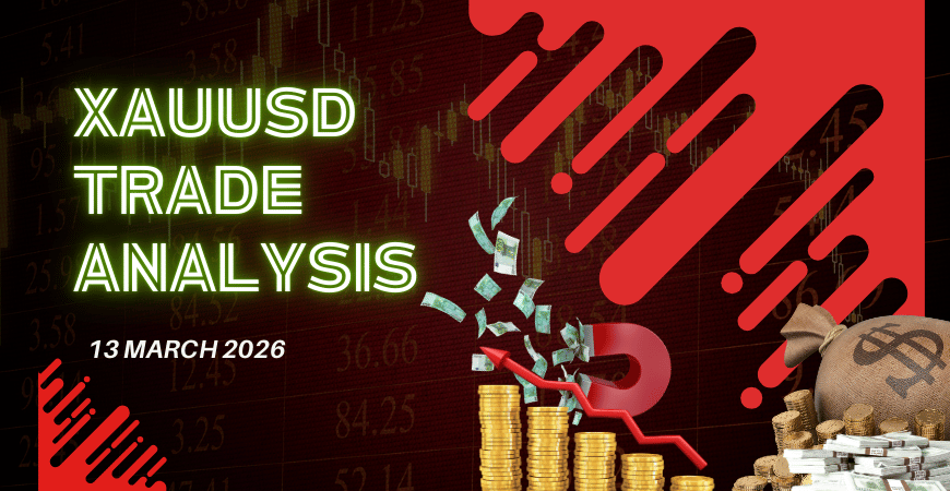 xauusd trading analysis 13 march 2026