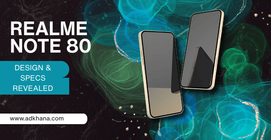 realme note 80