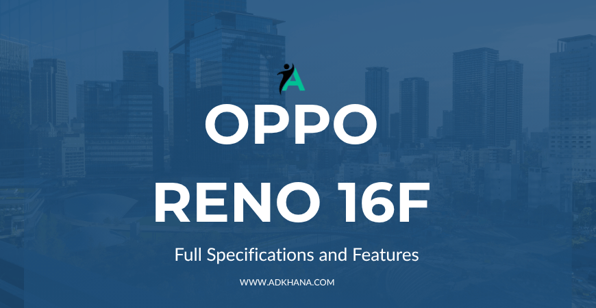 oppo reno 16f