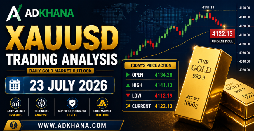 XAUUSD Trading Analysis 23 July 2026: Gold Forecast xauusd