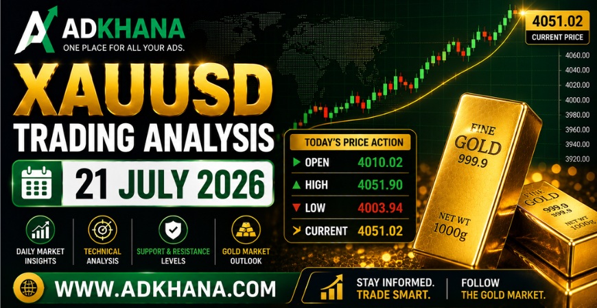 XAUUSD Trading Analysis 21 July 2026: Gold Forecast xauusd