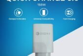Quick Charge 6.0 (188W) Fast Charger – Compact, Durable & Universal Compatibility Adapter