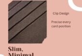 Slim Men Wallet – Minimal Design with Premium Lychee Texture