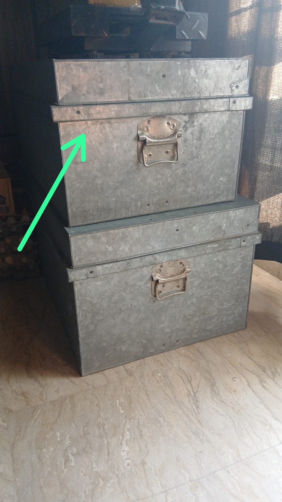 Iron Trunk for Sale – Iron Sandooq for Sale (2 Ft)