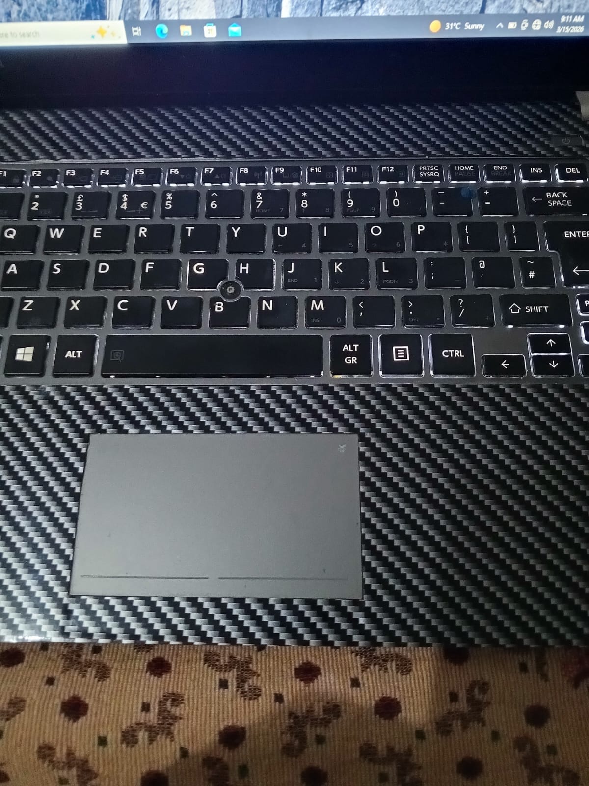 Laptop toshibaa