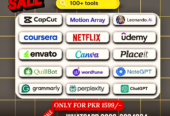 100+Premium AI Tools Bundle Only PKR 1599