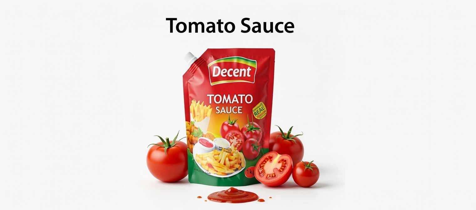 Ketchup and mayonnaise